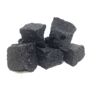 carbone dolce artigianale sfuso nero gusto liquirizia rigato