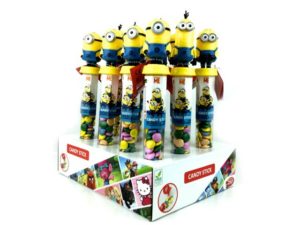 Espositore 20 Tubi Caramelle Con Personaggio Minions-Gadget, Pignat