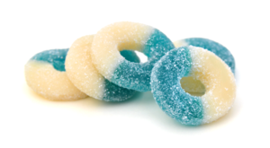 dolciumi colore blu prodotti dolciari Rigato