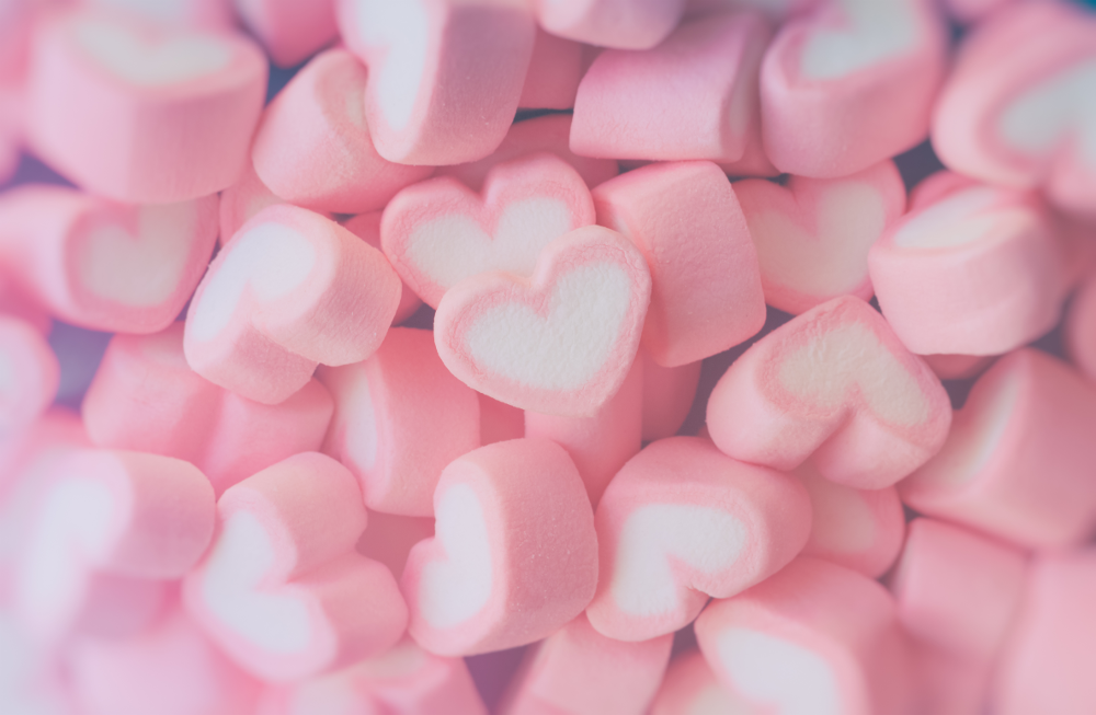 marshmallow cuore san valentino Rigato