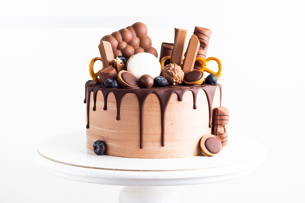 drip cake decorazioni cioccolato