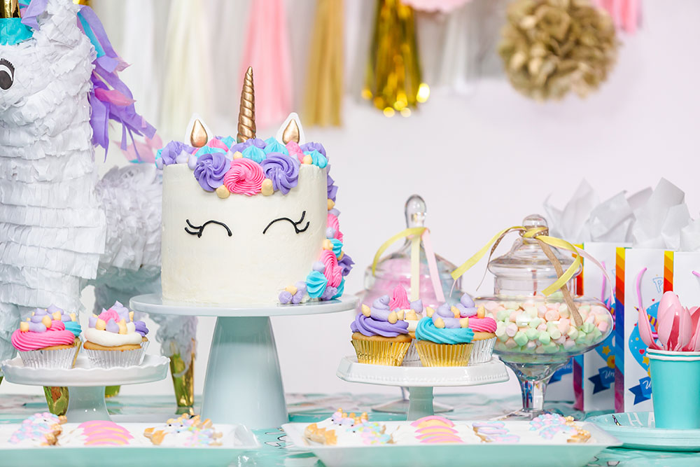 Idea regalo fine festa Compleanno Lecca Lecca Tema Unicorno