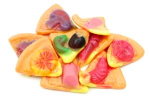 gummy pizza caramelle gommose a forma di pizza