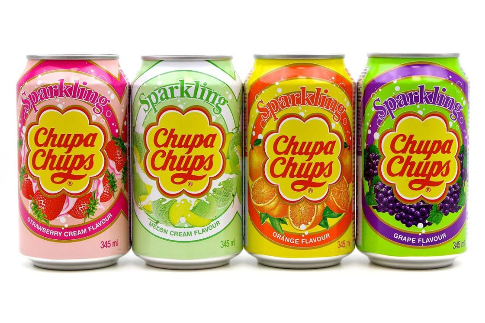 Chupa Chups sparkling drinks acquisto d'impulso