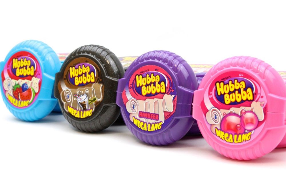 Hubba Bubba bubblegum tape rolls acquisto d'impulso