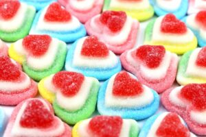 CARAMELLE GOMMOSE SAN VALENTINO INGROSSO