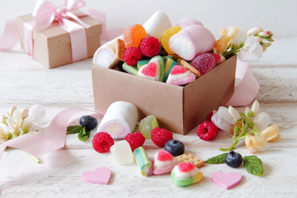 dolci all’ingrosso candy box San Valentino