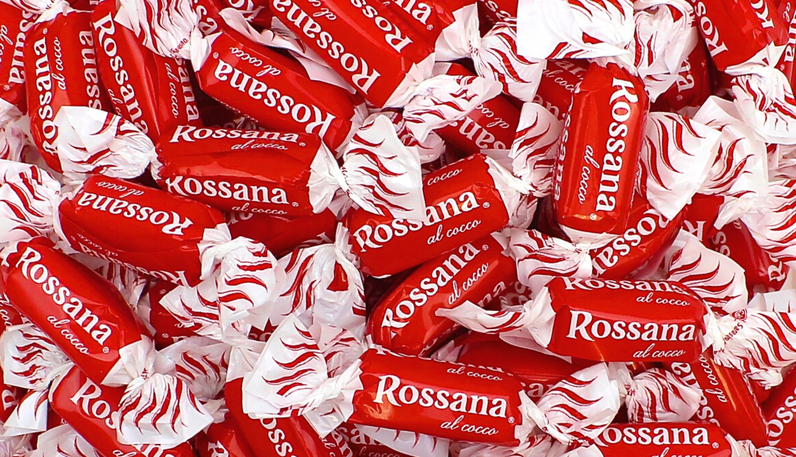 Caramelle Rossana al cocco vendita online prezzi all'ingrosso Prodotti Dolciari RIGATO