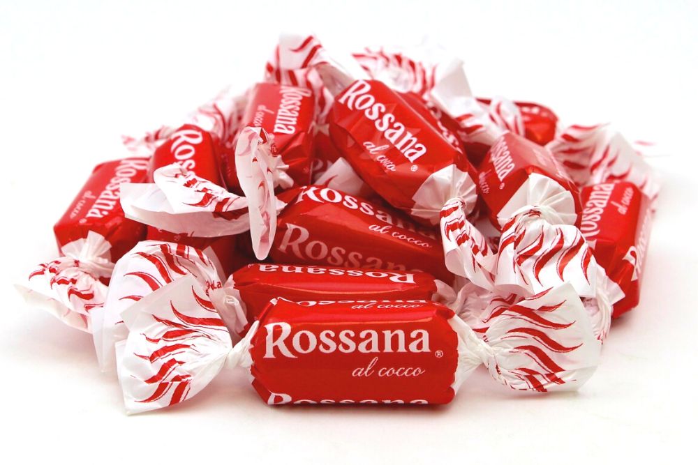 Rossana al Cocco vendita online caramelle sfuse prezzi all'ingrosso Prodotti Dolciari RIGATO