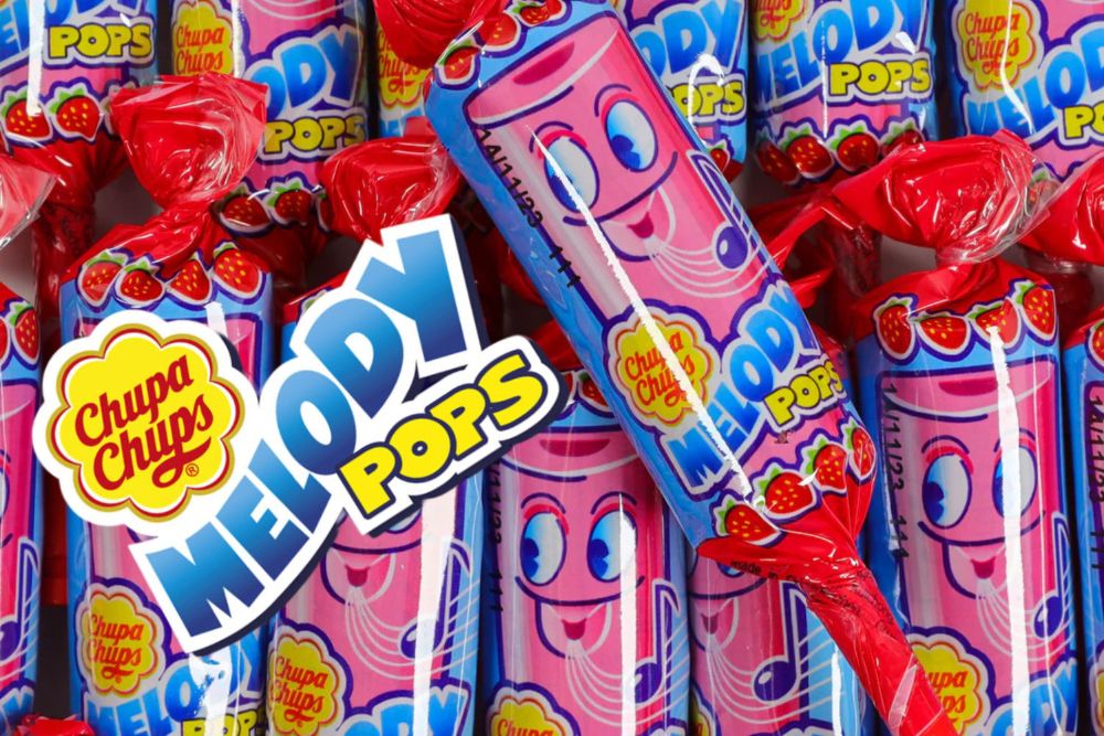 Caramelle classiche Melody Pops Chupa Chups all’ingrosso