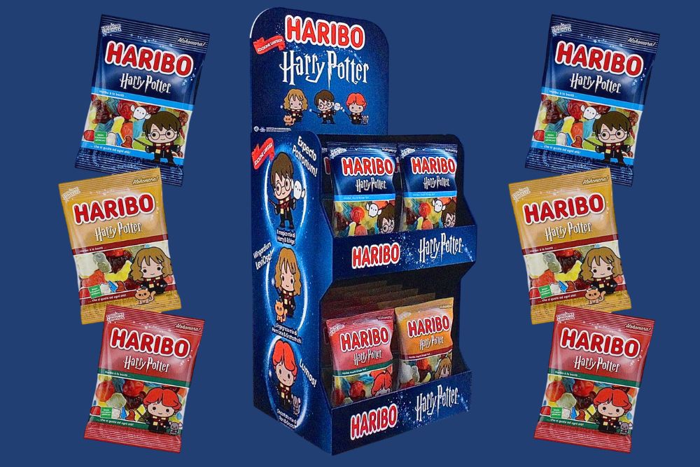 Espositore Harry Potter x HARIBO in edizione limitata vendita online ingrosso