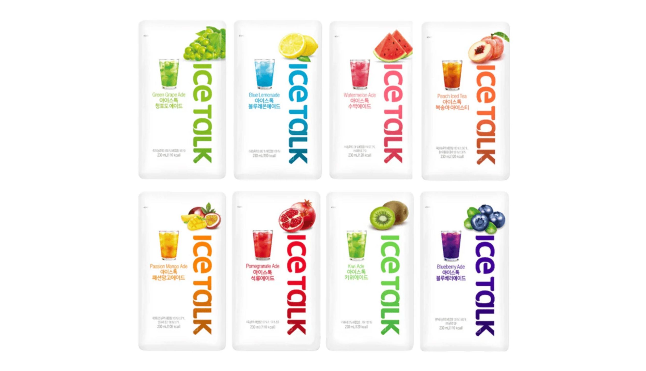 Ice Talk Pouch Drink la bevanda coreana in bustina perfetta da portare con sé