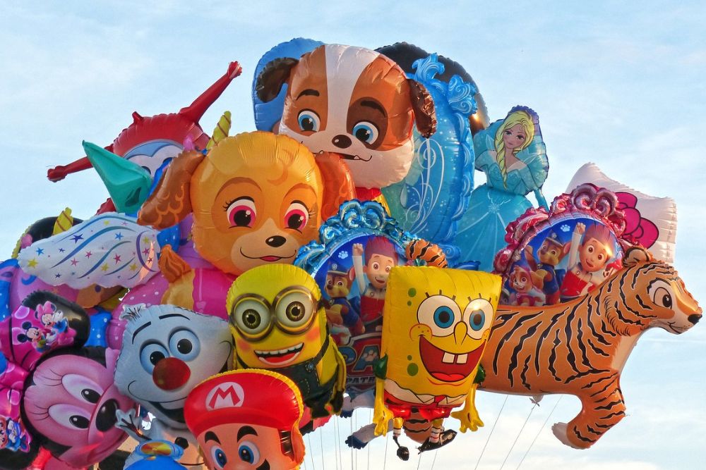 ingrosso palloncini elio in mylar per tematizzare e personalizzare eventi e feste
