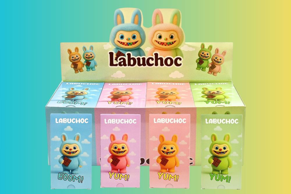 avolette di cioccolato Labubu che stanno conquistando il mercato e i social