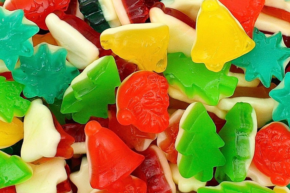 Christmas Happy Mix caramelle gommose a tema natalizio ingrosso online