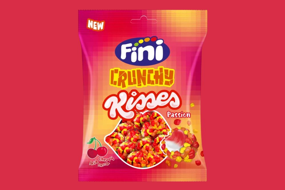 Crunchy Kisses Passion Fini 75g in vendita all'ingrosso su rigato.net