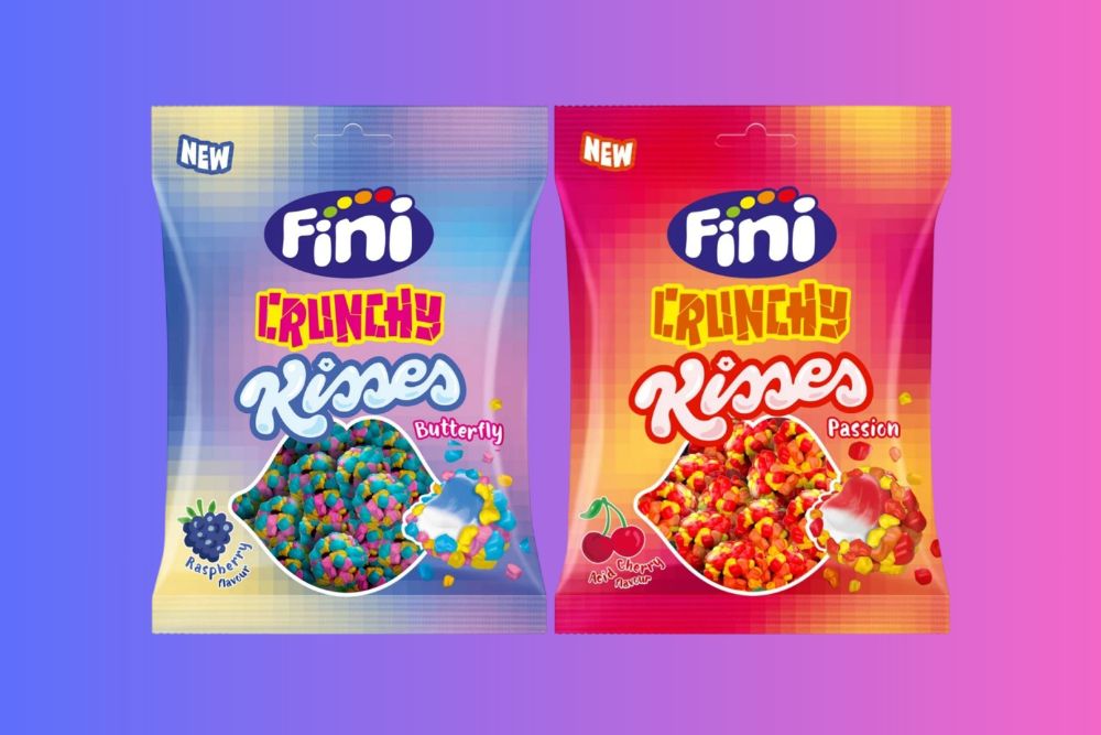 Crunchy Kisses ISM 2026 la novità Fini in esclusiva all'ingrosso per i clienti Rigato